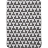 Meyco Black Label Deken 120 x 150 Triangle Grijs