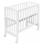 Babydan Alfred Wieg aan bed wit