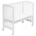 Babydan Alfred Wieg aan bed wit
