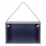 Coming Kids Framed Wandrek Blue Grey WINKELMODEL
