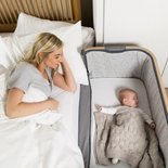 Topmark Cozee bedkant wieg Oak