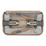 Topmark Cozee bedkant wieg Silver