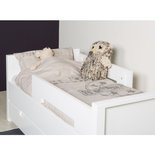 Bopita Jonne junior ledikant en slaaplade 70 x150 wit