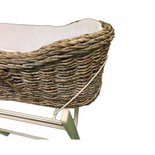 Holland Draagwieg Borneo inclusief bekleding Wit en matras