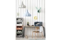 Kidsdepot Pure Metalen Bak Stapelbaar Zilver