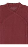 Kids-Up Baby Wikkelromper Ajour Bordeaux