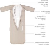 Puckababy Slaapzak the Bag 4 Seasons Sand Strips