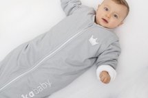 Puckababy Slaapzak the Bag 4 Seasons Grey Stripe
