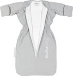 Puckababy Slaapzak The Bag Newborn Grey Stripe
