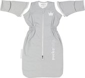 Puckababy Slaapzak The Bag Newborn Grey Stripe