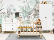 Bopita 3-delige babykamer Indy Wit / Naturel