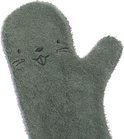 Baby Shower Glove Darkgreen Beaver