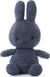 Nijntje Zittend Corduroy Blue 50 cm