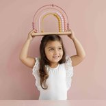 Little Dutch Regenboog Telraam Pink