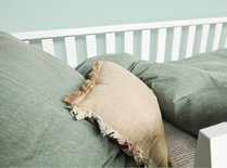 Bopita Nordic Hoogslaper met rechte trap wit