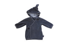 SnoozeBaby Badjas Storm Grey maat 74/80
