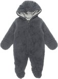 Feetje Teddy pak met capuchon antraciet
