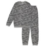 Feetje Wafel Pyjama Grijs Melange Family Edition