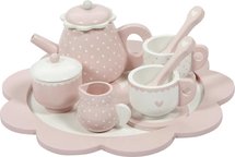 Little Dutch Houten Theeservies Roze