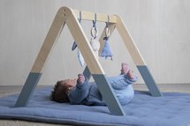 Little Dutch Houten Babygym Blauw