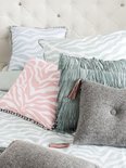Kidsdepot Kussen Zebra Fringe Flamingo