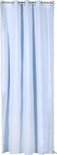 KidsDepot Gordijn Zebra Stip Blue