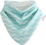 Bibetta Bandana Slab Streep Groen