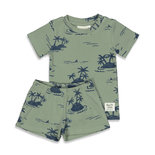 Feetje Pyjama Kort Palm Parker