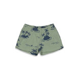 Feetje Pyjama Kort Palm Parker