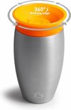 Munchkin Miracle 360 oefenbeker steel oranje