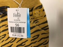 Feetje Jongens Korte Broek Go Wild ! Okergeel