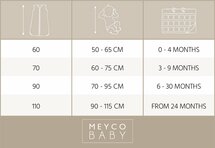 Meyco baby Slaapzak winter Vintage Flower Taupe
