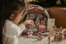 Little Dutch Advent treinbaan FSC