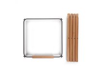 Childhome Evolu 2 Extra lange set poten met voetsteun Antraciet / naturel Childhome Evolu 2 Extra lange set poten met voetsteun Antraciet / naturel