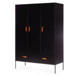 Coming Kids Bliss Hang-legkast 3 deuren Black Coming Kids Bliss Hang-legkast 3 deuren Black