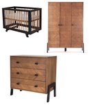 Coming Kids Harper Babykamer 3 delig met 3-deurs kast Coming Kids Harper Babykamer 3 delig met 3-deurs kast