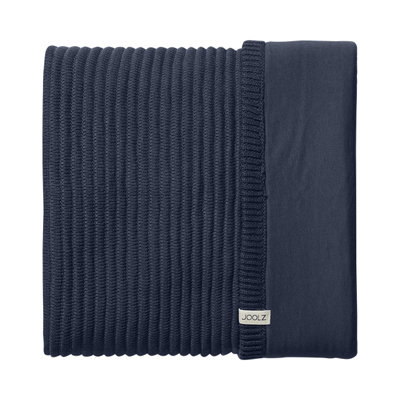 Joolz Essentials Blanket Ribbed Blauw