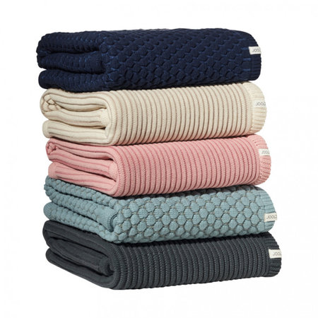 Joolz Essentials Blanket Ribbed Blauw