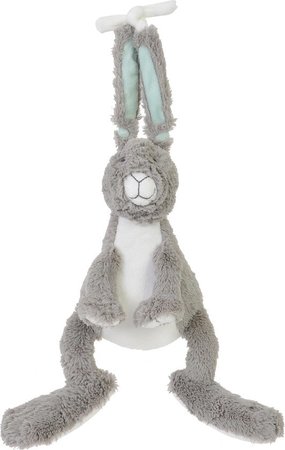 Happy Horse Konijn Twine Grijs 24cm - Muziekknuffel