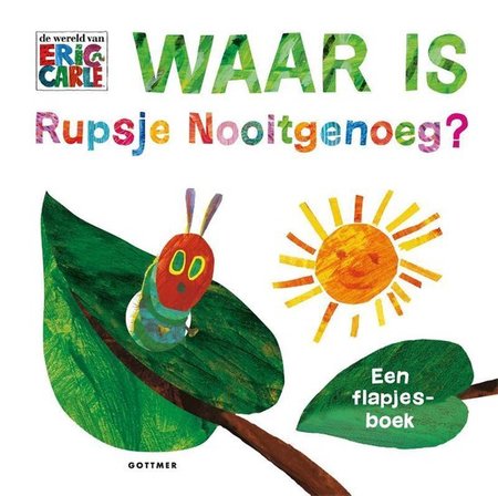 Flapjesboek Waar is Rupsje Nooitgenoeg