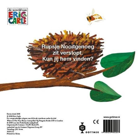 Flapjesboek Waar is Rupsje Nooitgenoeg