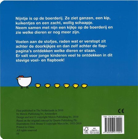 Flap- en Voelboek Nijntje op de Boerderij
