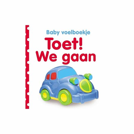 Baby Voelboekje Toet! We gaan