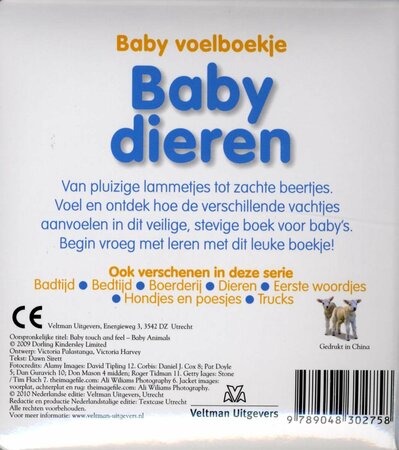 Baby Voelboekje Baby dieren