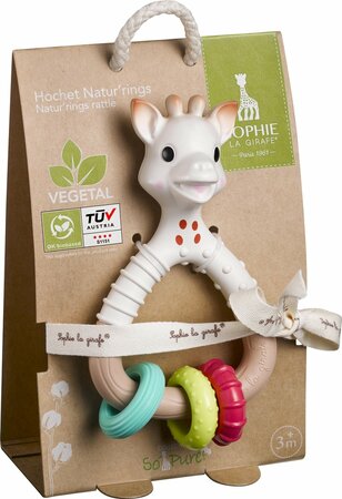 Sophie de Giraf So'Pure Natur'rings rammelaar