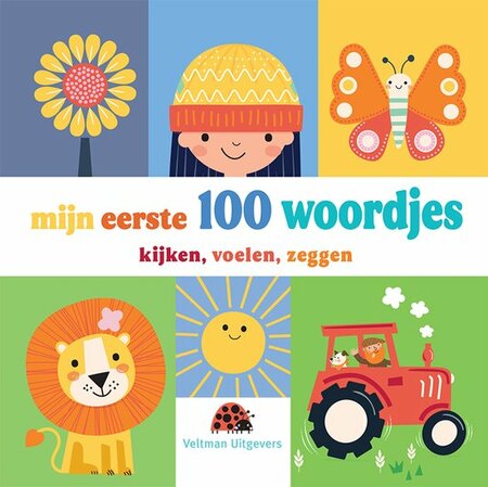 Kartonboek: Mijn eerste 100 woordjes