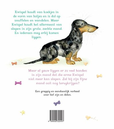 Prentenboek Kwispel de lieve hond