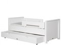 Bopita Jonne junior ledikant en slaaplade 70 x150 wit
