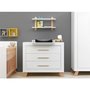 Bopita Lisa Commode 3 Laden Wit Naturel