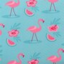 Bibetta Slab Flamingo Helder Blauw